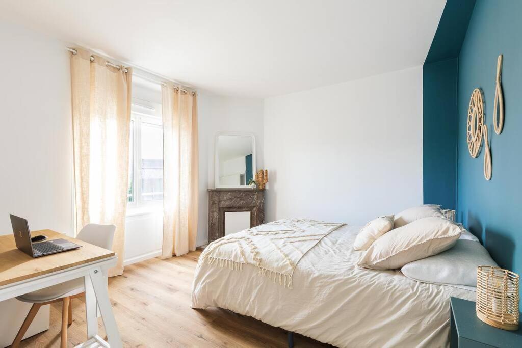 La Clef - Appartement Proche Centre Et Gare Saint-Brieuc Luaran gambar