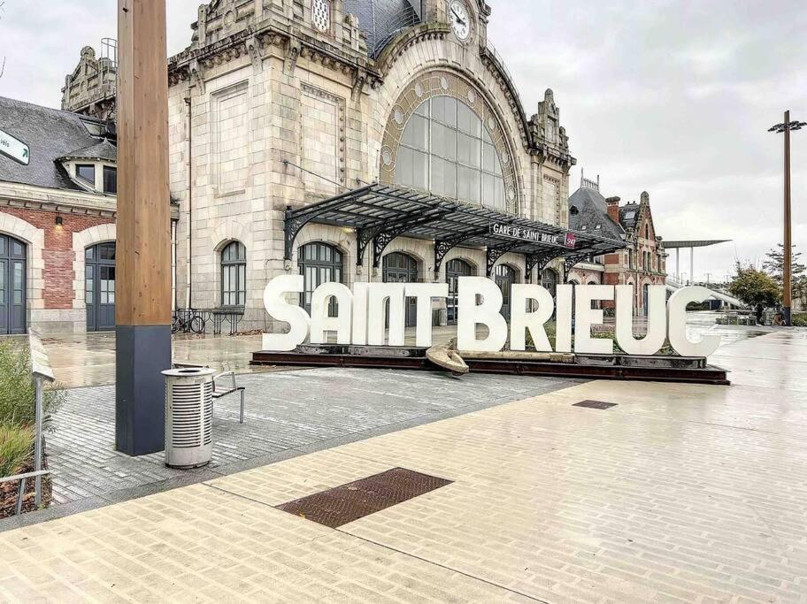 La Clef - Appartement Proche Centre Et Gare Saint-Brieuc Luaran gambar