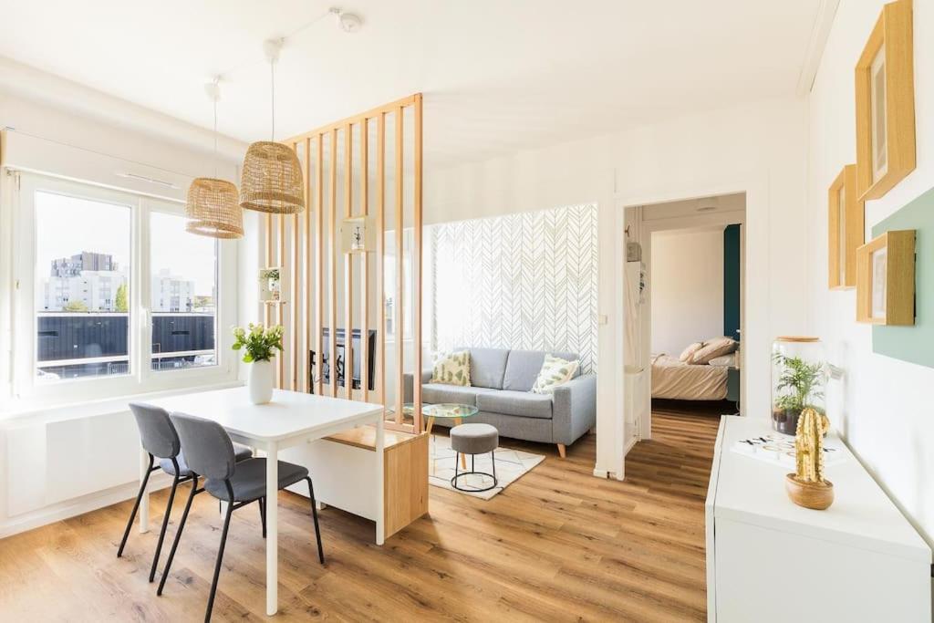La Clef - Appartement Proche Centre Et Gare Saint-Brieuc Luaran gambar